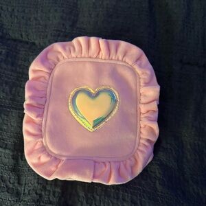 Stoney Clover Lane Pink Velvet Mini Pouch